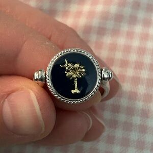 South Carolina Palmetto ring